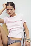 Zara majica s kratkim rukavima (6,95 eura)