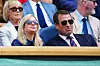 Peter Phillips i Lindsay Wallace u kraljevskoj loži na Wimbledonu