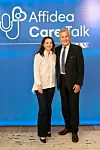 Marijana Pašalić, direktorica Affidea Hrvatska, i prof. dr. sc. Damir Eljuga, dr. med. specijalist ginekologije i porodništva