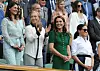 Kate Middleton, Martina Navratilova, Julia Lemigova i Meghan Markle u kraljevskoj loži All England kluba 2019.