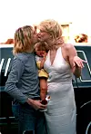 Courtney Love sa suprugom, Kurtom Cobainom, i njihovom kćerkom Frances