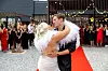 Petra je nosila svoju korčulansku vjenčanicu s dodatkom perja, uz make-up i frizuru inspirirane legendarnom Marilyn Monroe