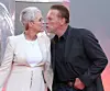 Poljubac starih prijatelja, Jamie Lee Curtis i Arnold Schwarzenegger