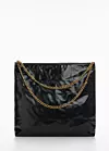 Torba s vezicom za vezanje i lancem, Mango, 49,99 € (376,65 kn)