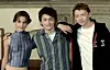 Mandatory Credit: Photo by Alex Lentati/Evening Standard/Shutterstock (1133773a) (l-r) Emma Watson Daniel Radcliffe And Rupert Grint Launch The Second Harry Potter Film; Harry Potter And The Chamber Of Secrets. (l-r) Emma Watson Daniel Radcliffe And Rupert Grint Launch The Second Harry Potter Film; Harry Potter And The Chamber Of Secrets.