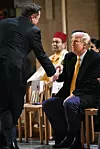 Elon Musk i Donald Trump u pariškoj katedrali Notre-Dame u prosincu lanjske godine