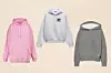 Ružičasta hoodie majica Balenciaga (895 eura)/ Siva hoodie Zara (25,95 eura)/ Siva hoodica Valentino (2400 eura)
