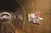Izložba je postavljena u tunelima iz 2. svjetskog rata.