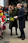 William i Kate opušteno su razgovarali s lokalnim stanovnicima.