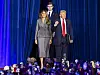Donald, Melania i Barron Trump