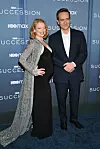 Sarah Snook i Matthew Macfadyen, njezin televizijski suprug, na premijeri sezone u ožujku ove godine