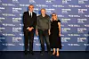 Davor Tomašković, astronom Korado Korlević i Maja Weber