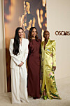 Demi Moore, Zoe Saldana i Cynthia Erivo