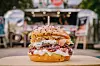 Picnic Mingle & Fun Blue Cheese burger