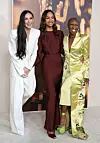 Demi Moore, Zoe Saldana i Cynthia Erivo
