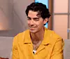 Editorial use only Mandatory Credit: Photo by Ken McKay/ITV/Shutterstock (13961489aj) Joe Jonas, The Jonas Brothers ‘Lorraine‘ TV show, London, UK - 12 Jun 2023