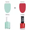 Essie Mint Candy Apple + Rimmel Coralicious