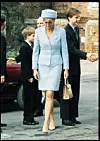 Princeza Diana u plavom Chanel kostimu 1997. godine