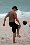 Zlatan Ibrahimović priredio mali spektakl na plaži u Miamiju