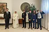 Elon Musk ovog je srpnja imao privatnu audijenciju kod pape Franje, s njim su bili i sinovi Damian, Kai, Saxon i Griffin.,