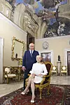 Nicolo Boncompagni Ludovisi s Ritom na dan njihovog vjenčanja