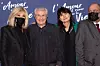 Valerie Perrin i Claude Lelouche s francuskom prvom damom Brigitte Macron u Parizu 2022.