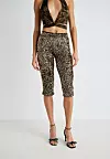 Jaded London SEQUIN CAPRI TROUSERS - Tajice-hlače - multi - 39,95 eura