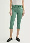 TOM TAILOR KATE CAPRI - Kratke hlače od trapera - faded green - 49,99 eura