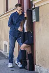Luka Vidović i zaručnica Petra Zrilić