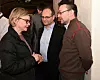 Poltika u drugom planu:Sandra Benčić, Zvonimir Frka-Petešić i Arsen Bauk.