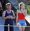 Sean Penn i Leila George snimljeni 2019. na odmoru u talijanskom Positanu