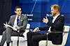 Početkom prosinca glasine o razvodu komentirao je i sam Harry, i to tijekom druženja s kolumnistom Andrewom Rossom Sorkinom u sklopu The New York Times Dealbook Summita u njujorškom Lincoln Centru.