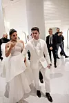 CANNES, FRANCE - MAY 18: (EDITORS NOTE: Image has been digitally altered) Priyanka Chopra and Nick Jonas at the Martinez Hotel during the 72nd annual Cannes Film Festival on May 18, 2019 in Cannes, France. (Photo by Gareth Cattermole/Getty Images)