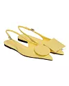 Jacquemus Yellow Les Slingbacks Duelo Slates