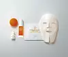 U zagrebačkom estetskom centru Neoderm u 60-minutnom tretmanu za blistav ten Germaine de Capuccini Timexpert Radiance C+ (čisti vitamin C u kombinaciji s vitaminom E, hijaluronskom, glutaminskom i ferulinskom kiselinom) koriste se dva seruma, masažna loptica i revitalizirajuća maska.