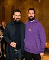 Janko Popovic Volarić i sin David na premijeri njegove predstave ‘Filantrop‘