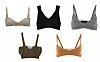 Bralette od kašmira Khaite; Matches Fashion (520 eura)/ bralette od kašmira Dolce&Gabbana My Theresa (595 eura)/ bralette od mješavine vune Alanui; My Theresa (225 eura)/ vuneni pleteni top Mango (169,90 kn)/ vuneni top Off-White; My Theresa (430 eura)