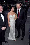 Jedna od prvih zajedničkih fotografija Aleca Baldwina i Hilarije Thomas snimljena je na dodjeli nagrada Tony u New Yorku 2011.