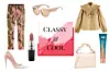 Hlače Scotch&Soda Europa 92 (829 kn) / cipele na petu Aldo (680 kn)/ nude ruž za usne Powder Kiss MAC 'Teddy 2.0' (187 kn) / sunčane naočale Fendi; Ghetaldus Optika (2300 kn)/ bluza Scotch&Soda Europa 92 (1129 kn)/ tekući puder za sjaj Urban Decay; Muller (259 kn)/ torbica Jenny Fairy; CCC (159 kn) - dostupno u Arena Centru