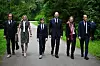 Kalina od Bugarske s bratom Kyrilom, obiteljskom savjetnicom Rosario Nadal, bratom Konstantin-Assenom, sinom Simeon-Hassanom Munozom i suprugom Kitinom Munozom