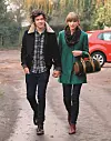 December 13, 2012: Harry Styles takes Taylor Swift out for her 23rd birthday lunch. The pair took a 2 hour drive to dine at the George and Dragon Hotel in Great Budsworth, Cheshire. Taylor was carrying her new birthday handbag, a gift from Harry. *****MIN USAGE ONLINE Ł200****** Exclusive All Round Worldwide Rights,Image: 148409170, License: Rights-managed, Restrictions: Exclusive - All Round No Digital Rights Without Permission Please Credit All Uses, Model Release: no, Credit line: Seb / Jules / Bridger / Dean / FameFlynet.uk.com / Splash / Profimedia