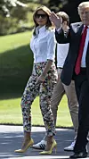 June 29, 2018 - Washington, District of Columbia, United States of America - First Lady Melania Trump, U.S. President Donald Trump, and Baron Trump walk to board Marine One departing the South Lawn of the White House in Washington, D.C., U.S. on June 29, 2018 in Washington, DC..Credit: Toya Sarno Jordan / CNP, Image: 376483980, License: Rights-managed, Restrictions: , Model Release: no, Credit line: Toya Sarno Jordan / Zuma Press / Profimedia