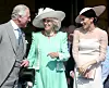 LONDON, ENGLAND - MAY 22: (L-R) Prince Charles, Prince of Wales, Camilla, Duchess of Cornwall and Meghan, Duchess of Sussex attend The Prince of Wales' 70th Birthday Patronage Celebration held at Buckingham Palace on May 22, 2018 in London, England. (Photo by Chris Jackson/Chris Jackson/Getty Images)