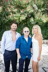 Novinar Damir Leljak s Nicole Artukovich i Liamom Stewartom