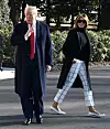 United States President Donald J. Trump and First Lady Melania Trump depart the White House for a trip to India, Sunday, February 23, 2020, in Washington, DC. Trump is reciprocating for a visit by India's Prime Minister Narendra Modi to the U.S. last year., Image: 500636163, License: Rights-managed, Restrictions: WORLD RIGHTS - Fee Payable Upon Reproduction - For queries contact Avalon.red - sales@avalon.red London: +44 (0) 20 7421 6000 Los Angeles: +1 (310) 822 0419 Berlin: +49 (0) 30 76 212 251, Model Release: no, Credit line: Avalon.red / Avalon Editorial / Profimedia