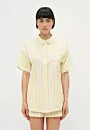LASCANA VIVANCE DREAMS DOLCE VITA BUTTON SHORTY - Komplet pidžame - yellow - 29,86 eura