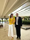 Sanja Musić Milanović lani u službenom posjetu Brazilu