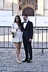 Andrej Kramarić sa suprugom Miom