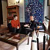 Turski glumac Sezer Aricay u društvu našeg novinara Damira Leljaka