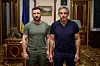 Volodymyr Zelenskyy i Ben Stiller, za vrijeme njegovog posjeta Ukrajini 20. lipnja